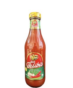 DUA BELIBIS - CHILI SAUCE GLASS BOTTLE (340 ML/11.5 OZ)