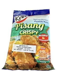 KOBE - PISANG CRISPY (BANANA FRITTER MIX) 2.46 OZ/70 GR