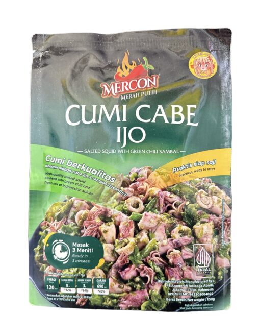 MERCON CUMI CABE IJO ( SEDIKIT PEDAS 150 GR)