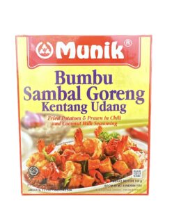 MUNIK - SAMBAL GORENG KENTANG UDANG (FRIED POTATOES&PRAWN IN CHILI COCONUT MILK) #27 140 GR