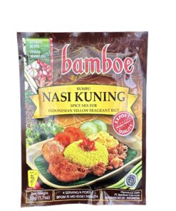 BAMBOE - NASI KUNING (YELLOW FRAGRANCE RICE) 1.7 OZ