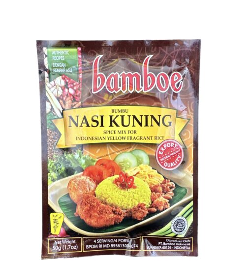 BAMBOE - NASI KUNING (YELLOW FRAGRANCE RICE) 1.7 OZ