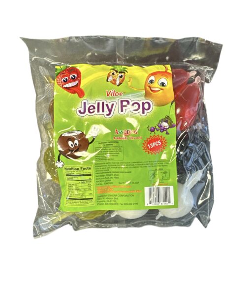 VILOE JELLY POP ASSORTED FLAVOR (13 PCS X 520 GR)