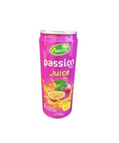 D'NATURAL JUICE - PASSION FRUIT  320 ML / 10.8 OZ