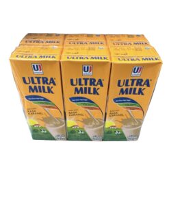 ULTRA JAYA - CARAMEL MILK (PACK 6 X 200 ML)