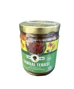 CAP IBU - BUMBU SAMBAL COBEK TERASI MILD (220 GR/7.8 OZ)