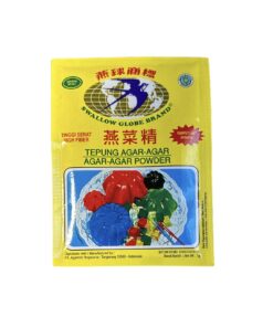 SWALLOW - AGAR AGAR HIJAU (GREEN) 7 GR