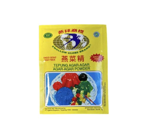 SWALLOW - AGAR AGAR HIJAU (GREEN) 7 GR