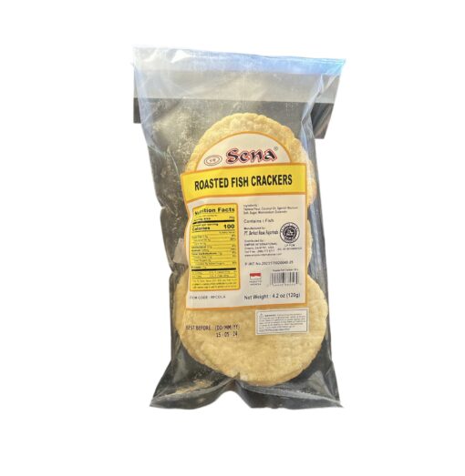 SENA - ROASTED FISH CRACKERS (120 GR)