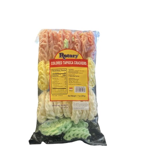 ROTARY COLOR TAPIOCA CRACKERS (200 GR/7 OZ)