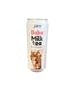 JANS - BOBA MILK TEA BROWN SUGAR (490 ML/16.6 FL OZ)