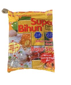 SUPER BIHUN - KUAH BAKSO (RICE NOODLE MEATBALL SOUP)