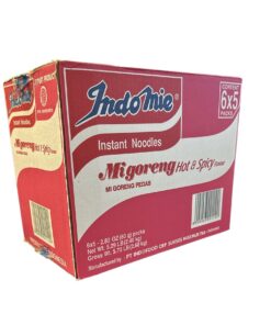 INDOMIE GORENG HOT & SPICY (DUS) Net Wt. 5,29 LB/2,40 KG