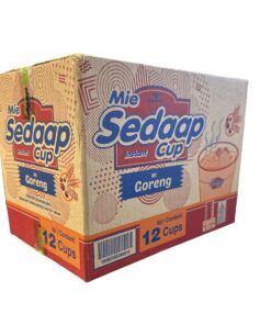 MIE SEDAAP CUP GORENG (DUS) (12 CUPS)