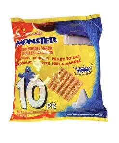 MONSTER - MAMEE BBQ  FLAVOR (200 GR/8 Pcs @25 GR)